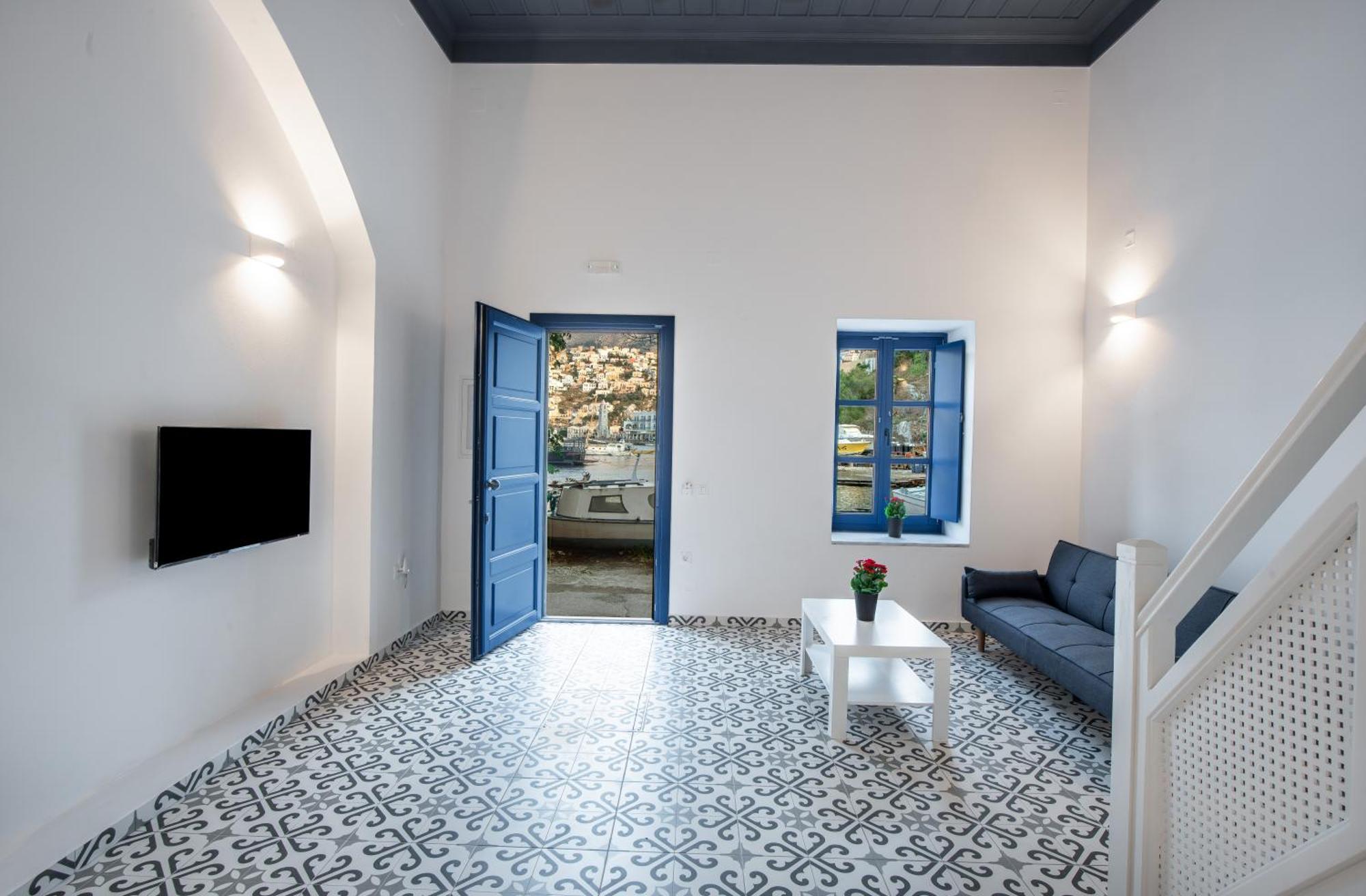 Porto Harani Seaside Apartments Сімі Екстер'єр фото