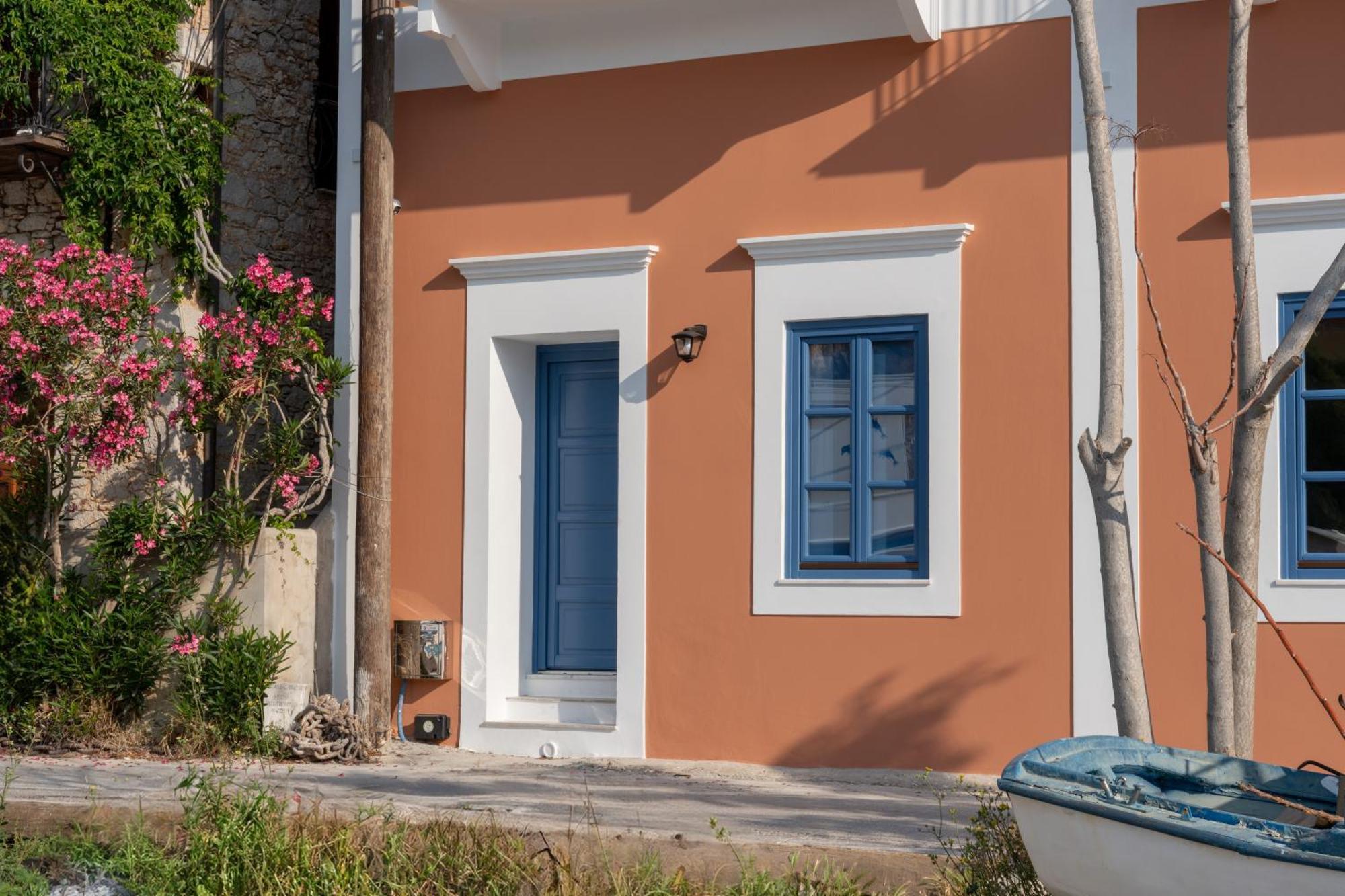 Porto Harani Seaside Apartments Сімі Екстер'єр фото