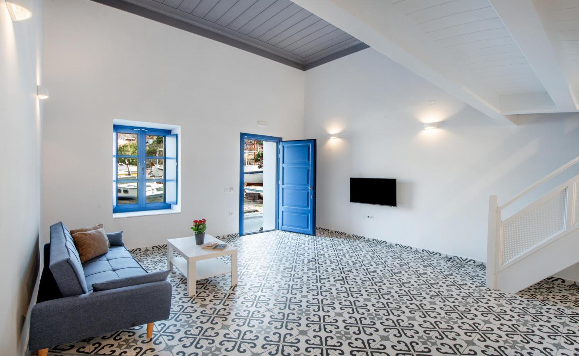 Porto Harani Seaside Apartments Сімі Екстер'єр фото