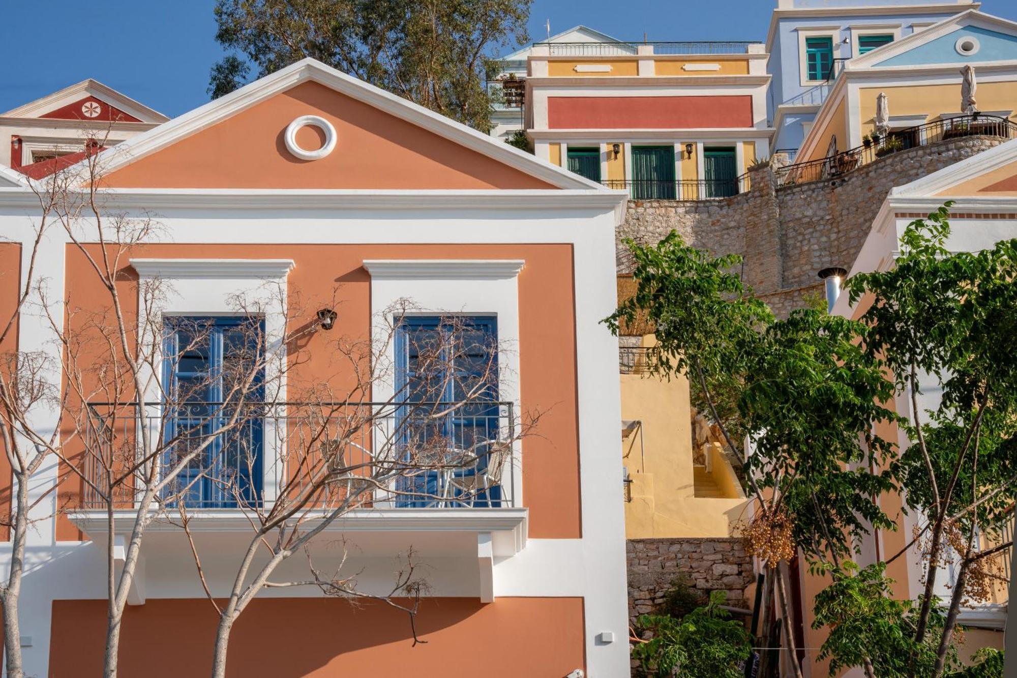 Porto Harani Seaside Apartments Сімі Екстер'єр фото